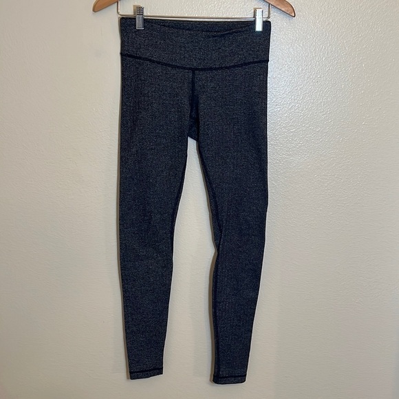 Lululemon Athletica Gray Athletic Legging Pant - Picture 1 of 10